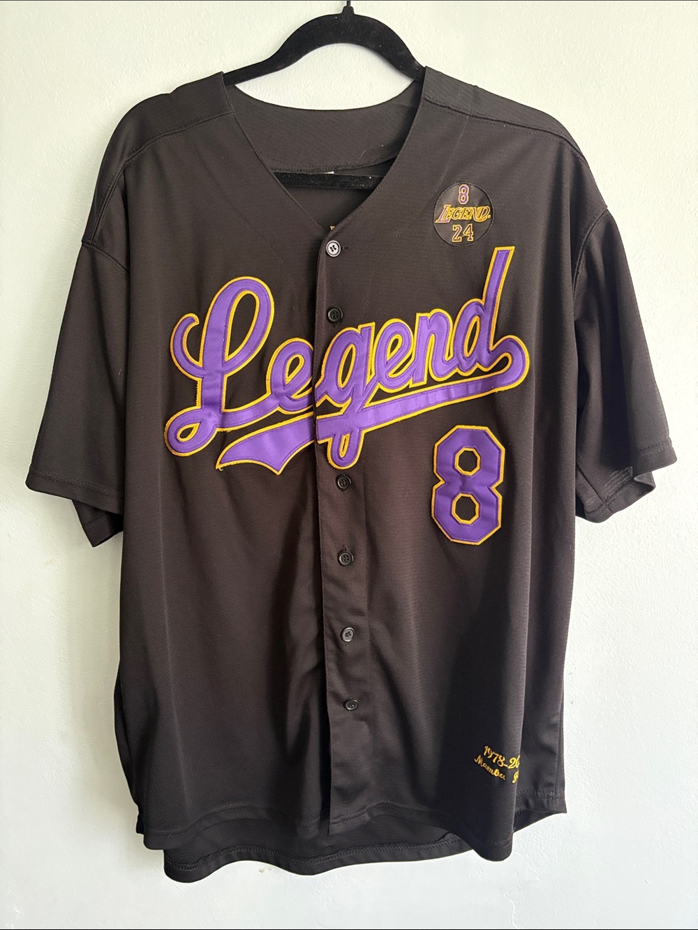 Kobe Bryant 8 Black  Jersey - Unbranded